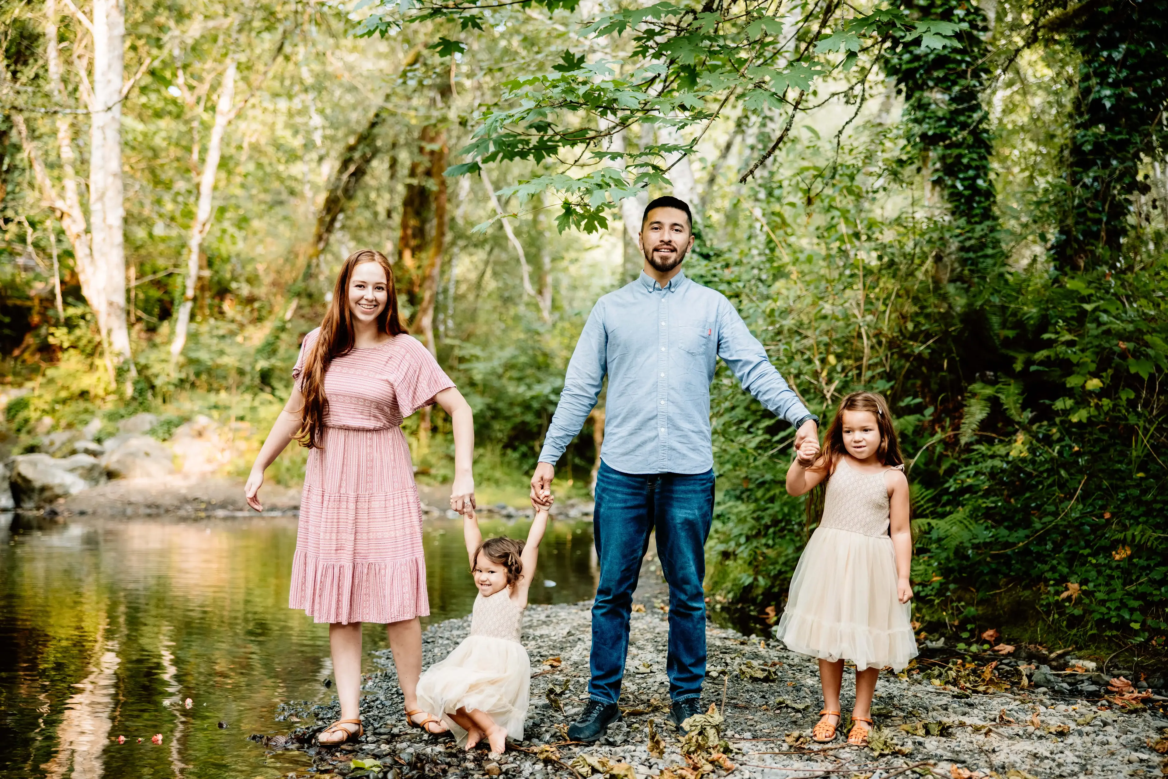 Freddy with his family.